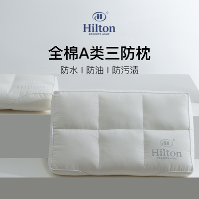 Hilton分区定型亮片枕芯