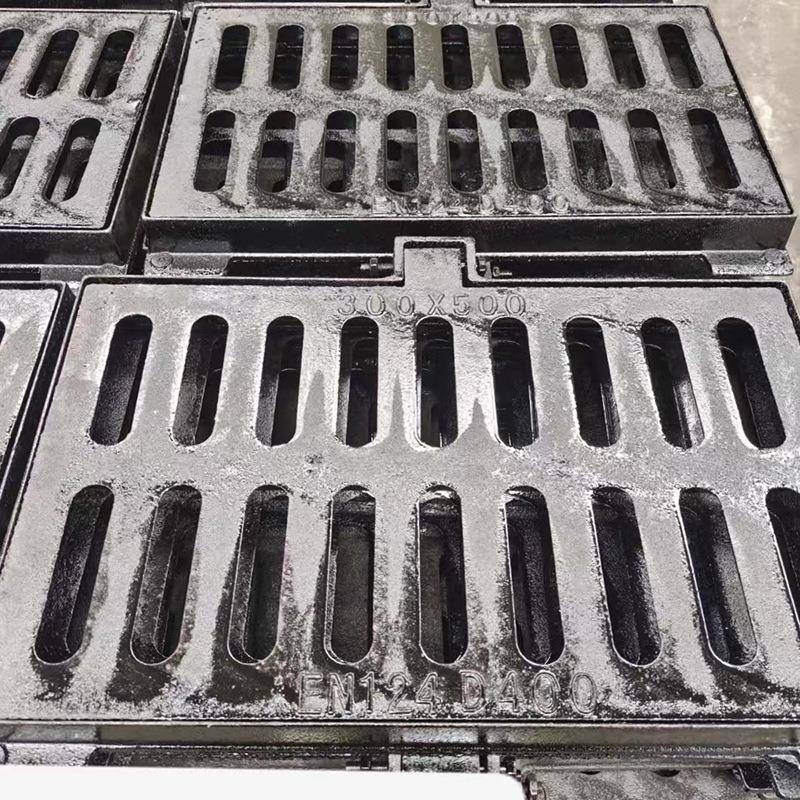球墨铸铁子板排水沟盖板铸铁箅293雨水篦子盖箅400平*600