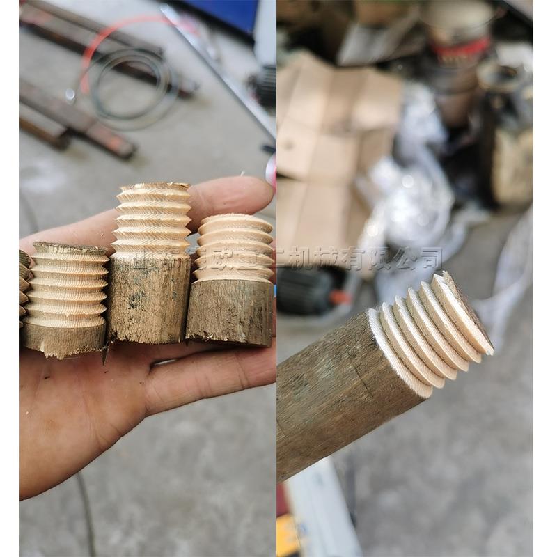 圆把杆扫把杆开牙机棒木棒螺纹设do-/备家具丝装饰木材螺旋套拖机