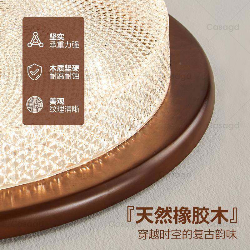 美式复古卧a室实木吸顶灯法古式中风胡59000木色餐厅书房护眼灯ca,家装灯饰光源,客厅吸顶灯,淘宝优惠券,粉丝福利购,淘宝优惠卷