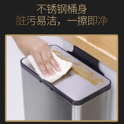 房厨挂式垃圾桶家挂用壁挂创意厨余橱门541悬柜式挂壁的可挂有盖