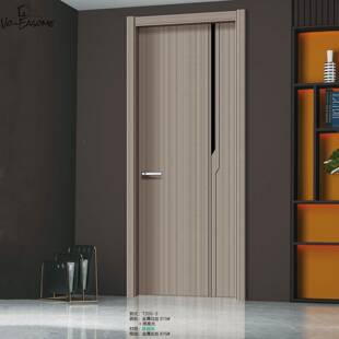 木门工厂2205防年新款 碳晶门实木橡木668门防潮酒水室内房间门店