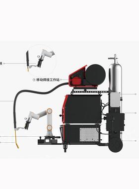 移动搬运焊接机械单机【3臂喷T涂Y六轴工业机器人垛PK-900/6码00-