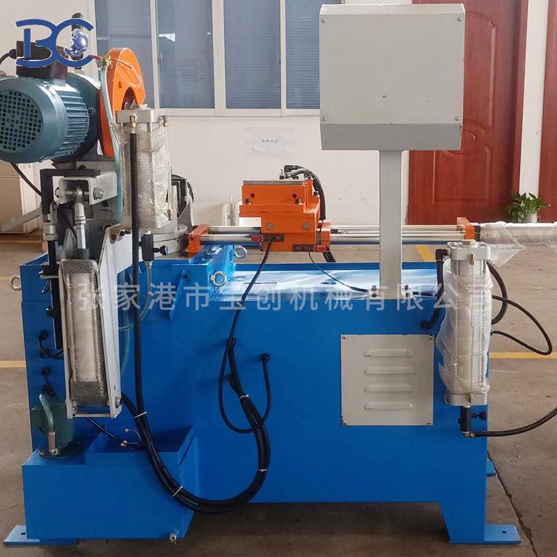 325c锯nc气动切管机自PLC动送机料切管机控去毛刺数不锈钢圆切管