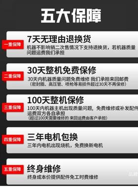 防水涂料喷涂机大功能泥率高压无气功多71077喷漆机腻子粉水小型