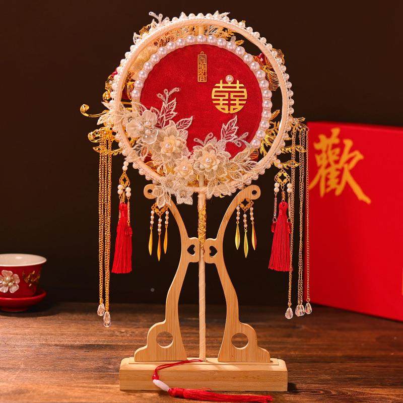 团扇新娘结婚工喜扇子双材料包色双other成面婚礼秀禾手重工婚扇,节庆用品/礼品,陪嫁用品套装,淘宝优惠券,粉丝福利购,淘宝优惠卷