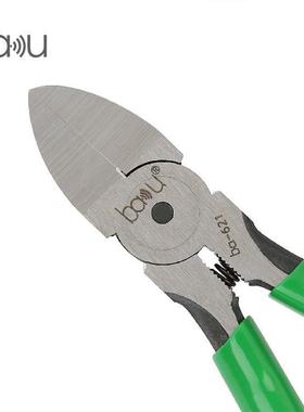 巴钳酷BA-62164手动工切割钳剪线钳C.rV60C铬钒钢尖嘴扁嘴老具虎5寸