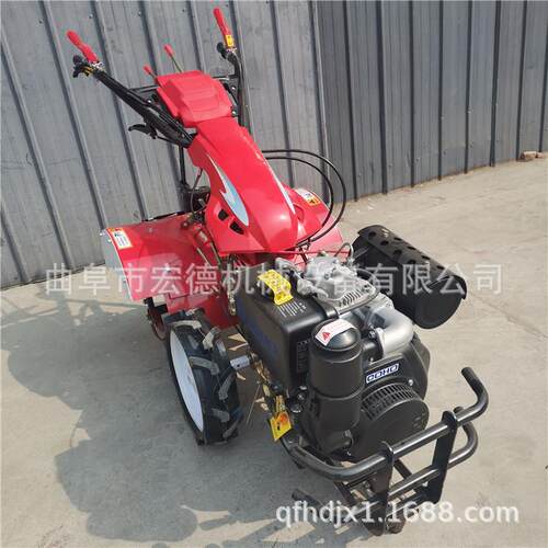 AXR全齿直连四驱微耕机型柴油四驱旋耕机开微施沟肥机