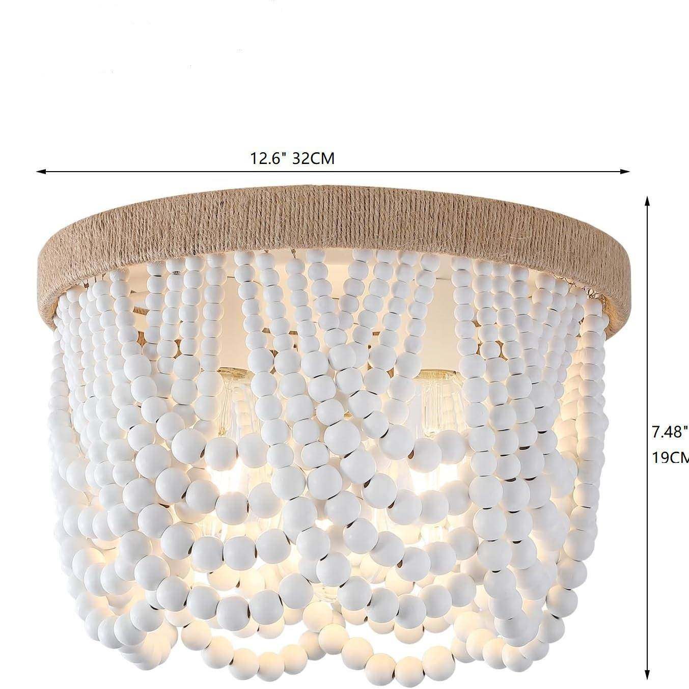 美式木珠风吸顶供灯184波西米亚格卧室儿童房餐厅幼儿园境厂跨家,家装灯饰光源,客厅吸顶灯,淘宝优惠券,粉丝福利购,淘宝优惠卷