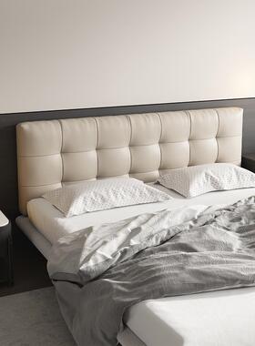 感床头靠垫榻米悬浮床靠0背垫洗软F986J59H包225新款免皮革榻大靠