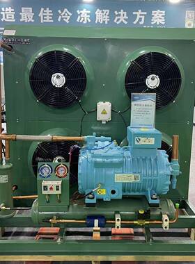 库全套冷设备比泽式尔博莱特冷制详情咨询冷机组低温库半封闭活塞