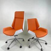 办椅电脑椅子椅工透员气公E302皮质老板会议简约书椅大班椅厂家
