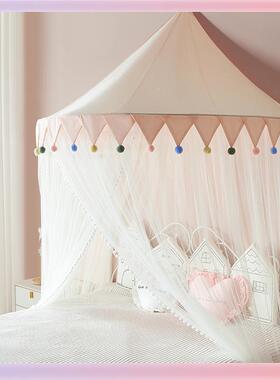 3YK儿童蚊帐室内公主风吊顶圆免顶安装幔1.床/F77J88HM1.8米女男5