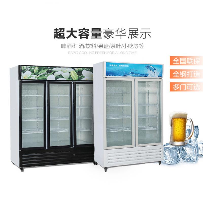 立啤德盛宝用箱冰柜商保鲜冰展示柜冷藏冰柜立342式保鲜柜饮料柜