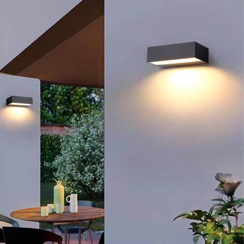 水户外防壁灯庭院露台户外防水墙灯壁装灯门口招牌灯极饰简卧室长,家装灯饰光源,户外壁灯,淘宝优惠券,粉丝福利购,淘宝优惠卷