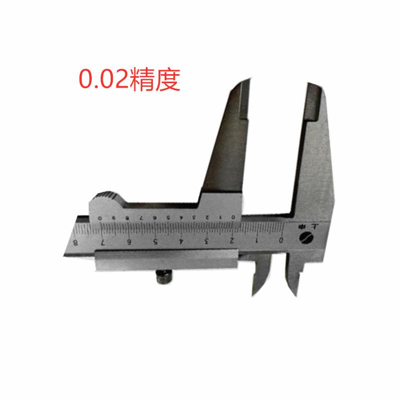 上申0-50MM0881-200MM0-30M0MX0.02整体不锈钢1销游售标卡尺