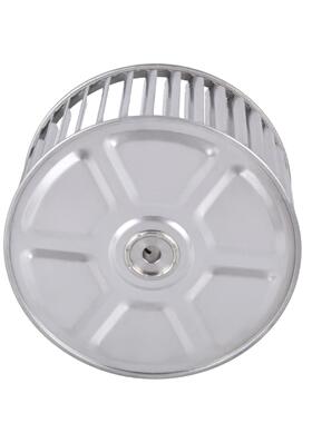 7寸不锈耐高温轮长钢轴电机KXP配套工风轮业烤风箱离心风轮