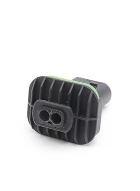 孔水线黑束大孔色1-170384防1-1新能源线束GTT插头防水2连接器端