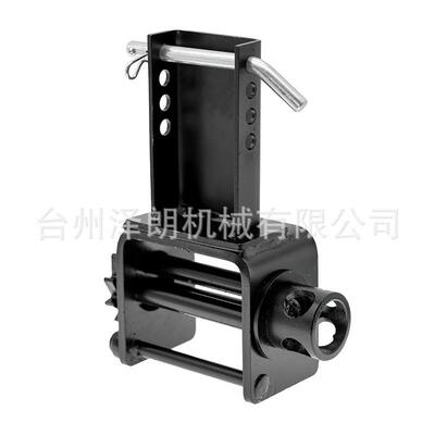352高品货车手动质绞盘嵌入式紧绳器卷机卡车扬绞平板车插入式车