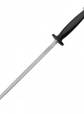 红花纹扁色磨刀棒厂家直销合金钢超细无品牌/磨纹刀红色棍手柄