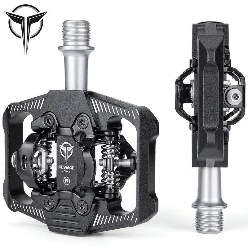 EW骑AGE地自行车G三培林锁GE-162S踏铝合金双面锁山脚踏板轴承行