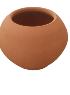 纯手工红陶客土罐聚宝盆家钵用招财摆形乔迁新HZV/0QEg居玄关厅件