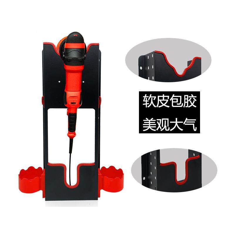 抛光机打挂磨机支架架研磨剂喷物壶子抛光机打抛光盘收纳架置架壁