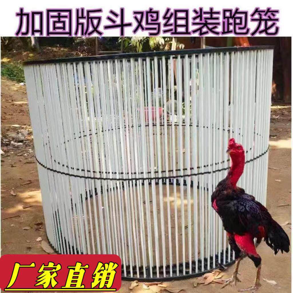 斗鸡加固跑笼 组装跑笼 训练跑笼 鸡笼子折叠笼家用包邮 斗鸡用品