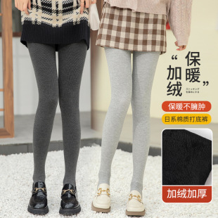 660003 女显瘦收腹加绒加厚棉竖条纹外穿保暖裤 koal kola25年冬季