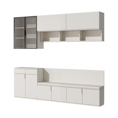 实木卡座餐柜一体靠墙酒柜吧台家用客厅饭厅储物柜子置物柜定制