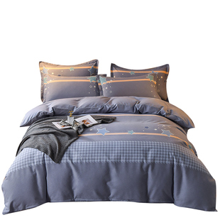 全棉磨毛加厚被套单件135x200x150x210双人被罩纯棉180x220x240cm