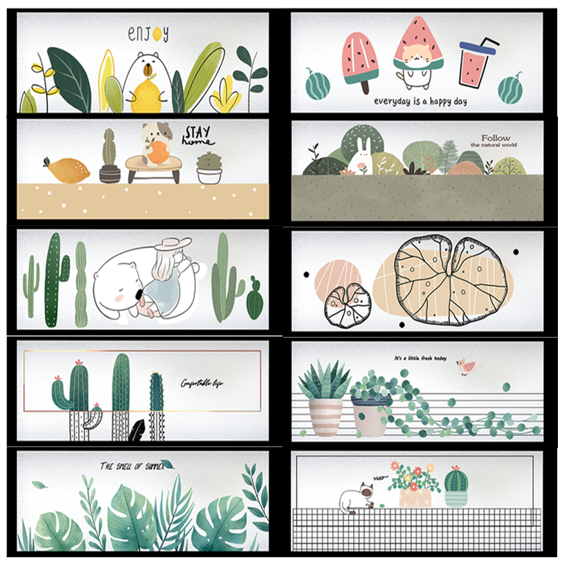 阳台玻璃门防撞腰线长条形状免胶静电磨砂玻璃贴膜窗户玻璃纸防窥