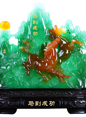 一帆风顺船摆件招财家居饰礼品电视酒柜公司开业乔迁马到成功摆设