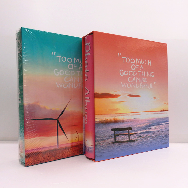 照相纸相册本插页式6寸过塑影集200张宝宝收藏家庭纪念册相簿礼品