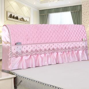 木头硬板床头套罩软包靠垫1米5防尘罩床头罩2022年新款高档高级感