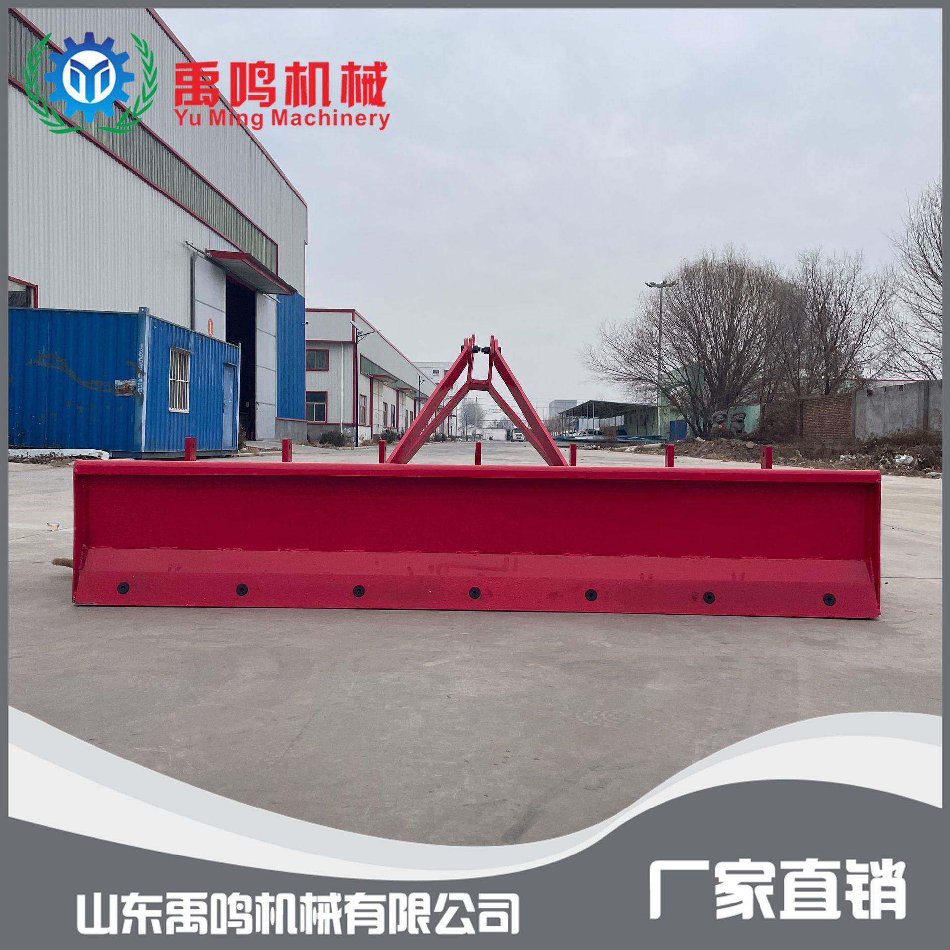 拖拉机带的箱式平推地机农田土平刮机HUS板整地粮食刮器