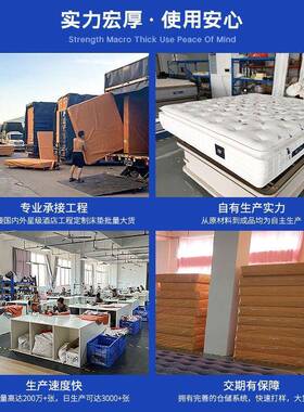 高m弹棉乳胶床垫席梦乳胶20c厚租软垫家用思卧室酒店1.5维多利亚