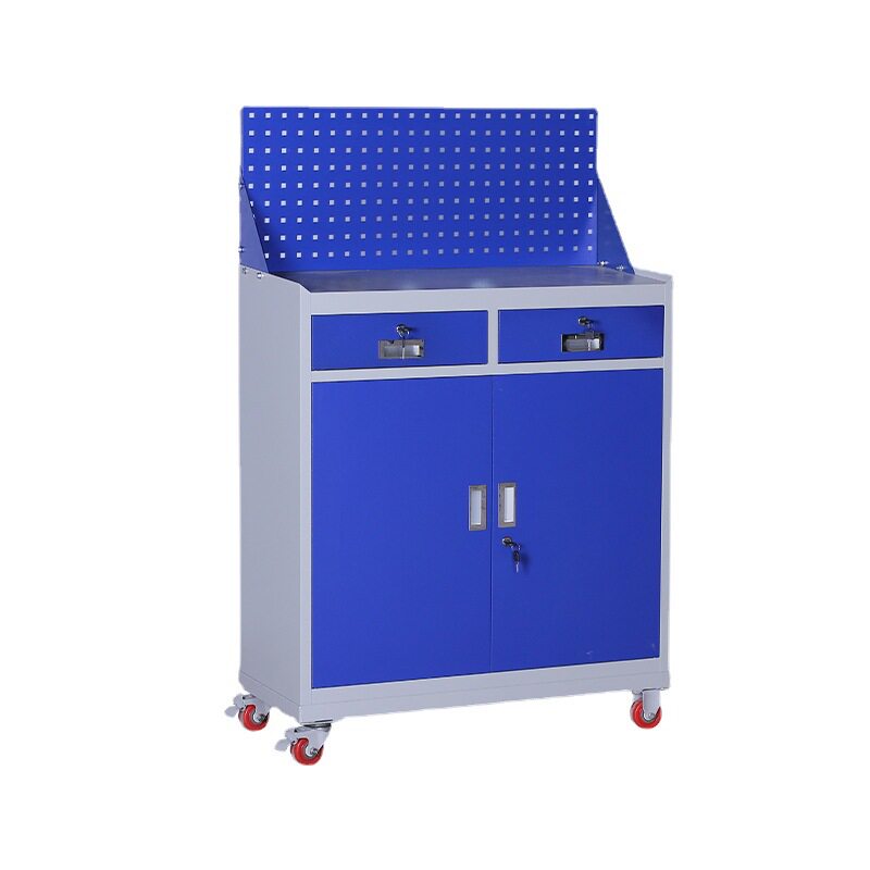 重型双开门带锁抽屉工具柜