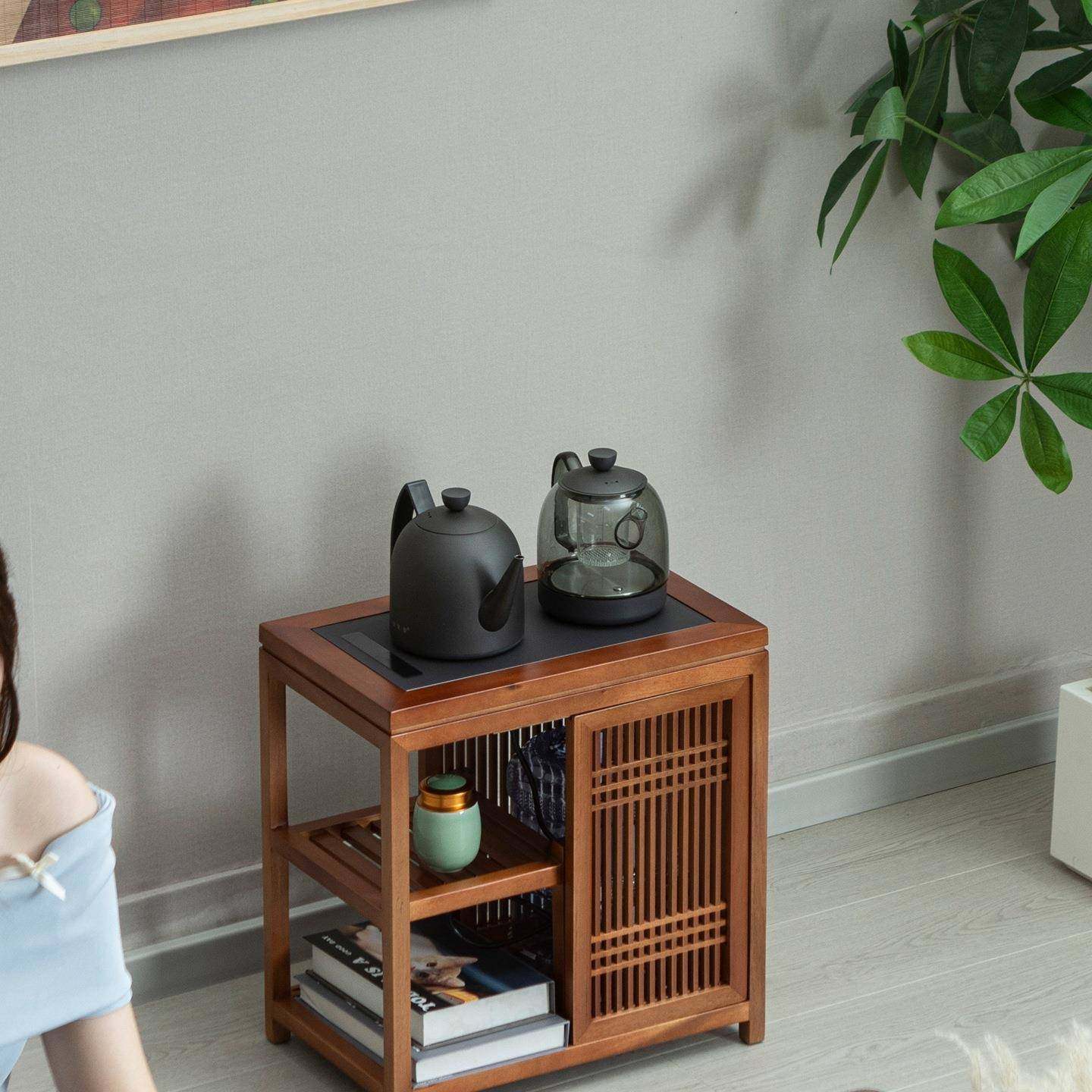 实木桃木沙发边柜茶台烧樱水壶柜一侧边体柜移动茶水办公室KPU茶,鲜花速递/花卉仿真/绿植园艺,其它园艺用品,淘宝优惠券,粉丝福利购,淘宝优惠卷
