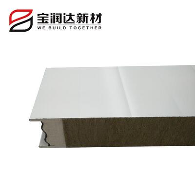 聚BRD-QMB氨酯夹板宝润达聚氨酯边岩棉板心彩封钢复合板