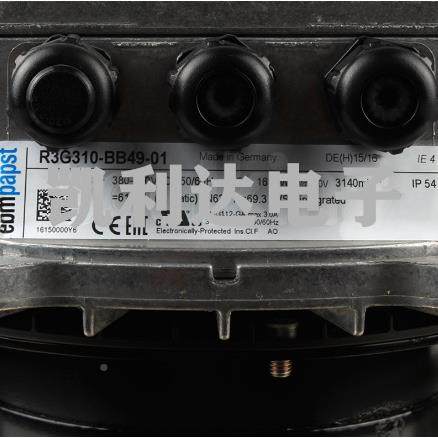 德国原装R3GIIG30B1B4-01310mm380V2.-9M3G112-GA离心风机