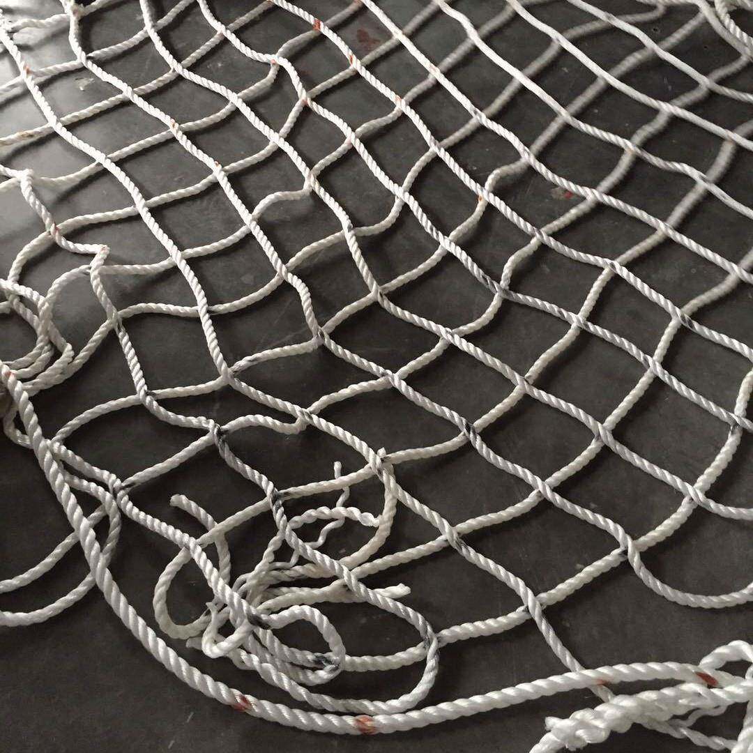 橙护色安全OTE网彩色尼龙网坠护网防栏攀爬装防饰网封车网涤纶防