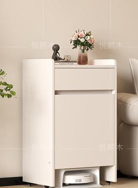 扫地器人置机物子柜通用型基站柜USV云鲸收纳石头上方柜柜鱼缸柜