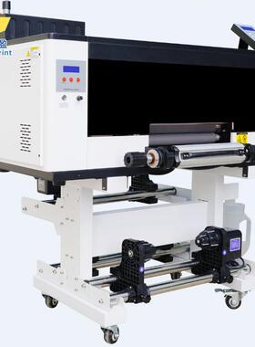 水晶标撕U转印贴防水透明留字V不干胶标签LA3UVDTFOGO膜水晶标贴