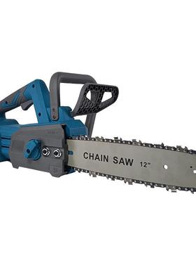 D-71122锂P电电链锯QYF2单1V无刷手伐木锯家用链条锯12寸导板