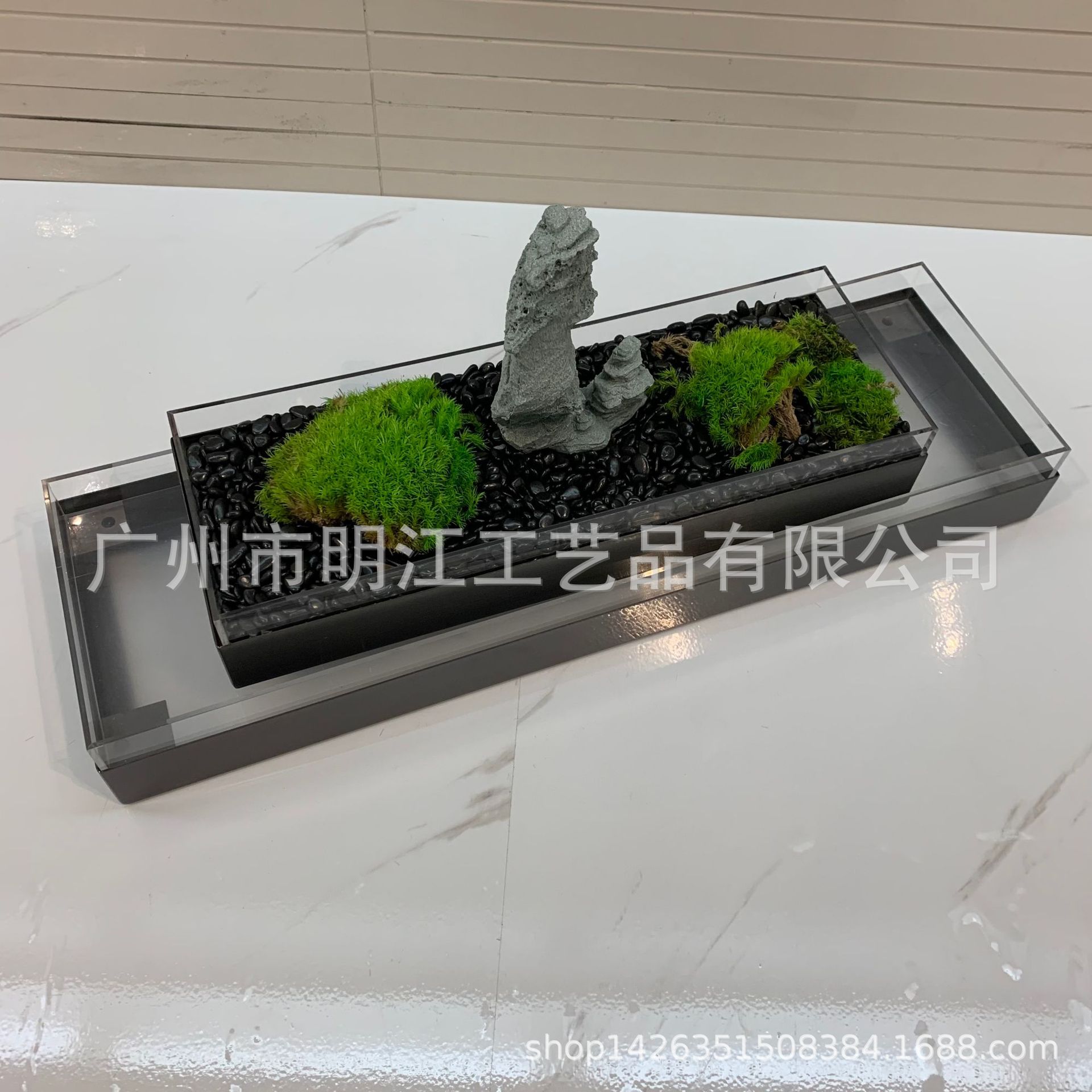 轻奢简约永生苔藓微景观花盆