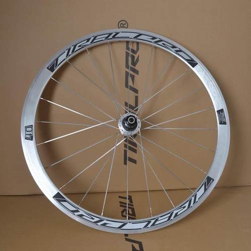 TIRAPR公O六爪五响培林144V刹碟刹L700C银色复古银色700C路车轮组