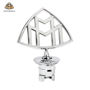 适用迈巴赫车标S级迈巴标赫改装44496立标S400立S引600车头擎标盖