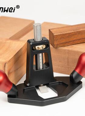 工YDE清底刨拉线刨单线榫肩凹刨直角刨木欧式黑刨檀木刨槽刨槽