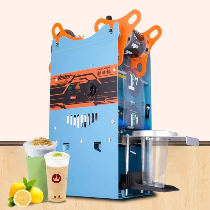 8311广州汇利WY-02D全手动封珍珠奶封口机茶豆浆封杯机饮料杯口器